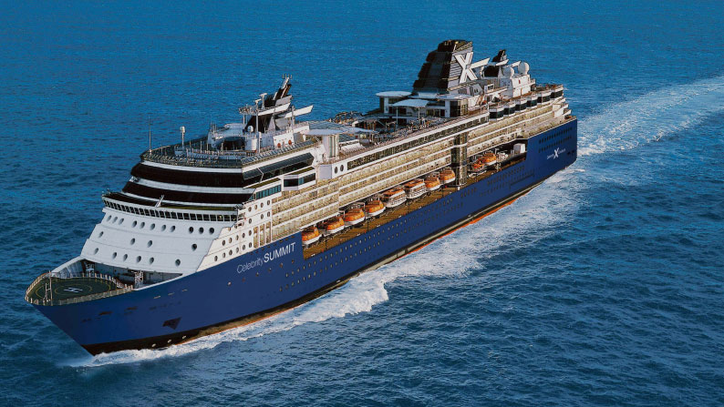 Celebrity Cruises Summit – Barco Renovado!